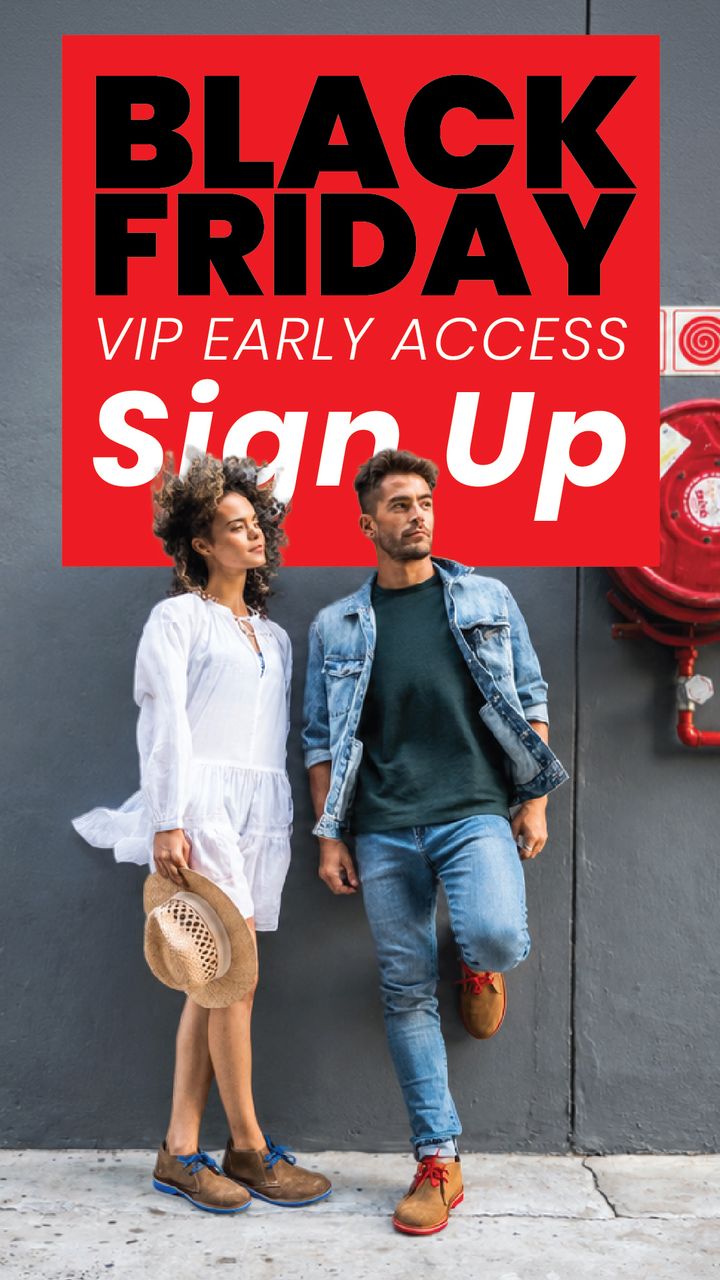Veldskoen: Black Friday VIP early access sign up